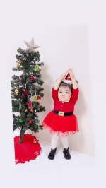 .𝟸𝟶𝟸𝟸. 𝟷𝟷. 𝟸𝟸 𖤐  𝒎𝒐𝒏𝒊𝒕𝒐𝒓  𖤐  @toysrus_jp sama  の クリスマスチュチュワンピースベロアをmonitor…のInstagram画像