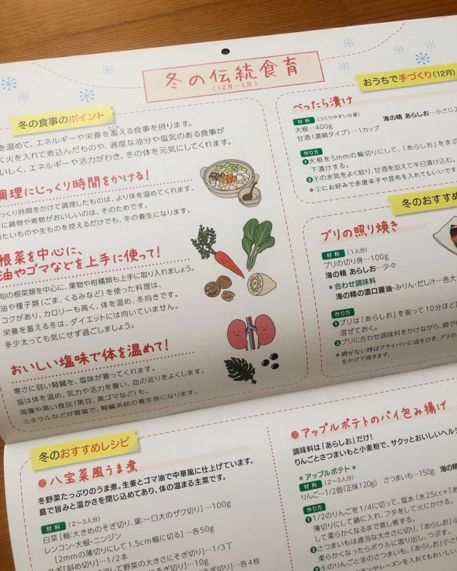 口コミ：◇伝統食育暦◇海の精ショップの画像（4枚目）