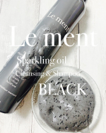 Le ment Sparkling oilCleansing & Shampoo 炭×クレイ配合で頭皮をすっきりクレンジングする「高濃度炭酸オイルシャンプー」3日に1度のス…のInstagram画像