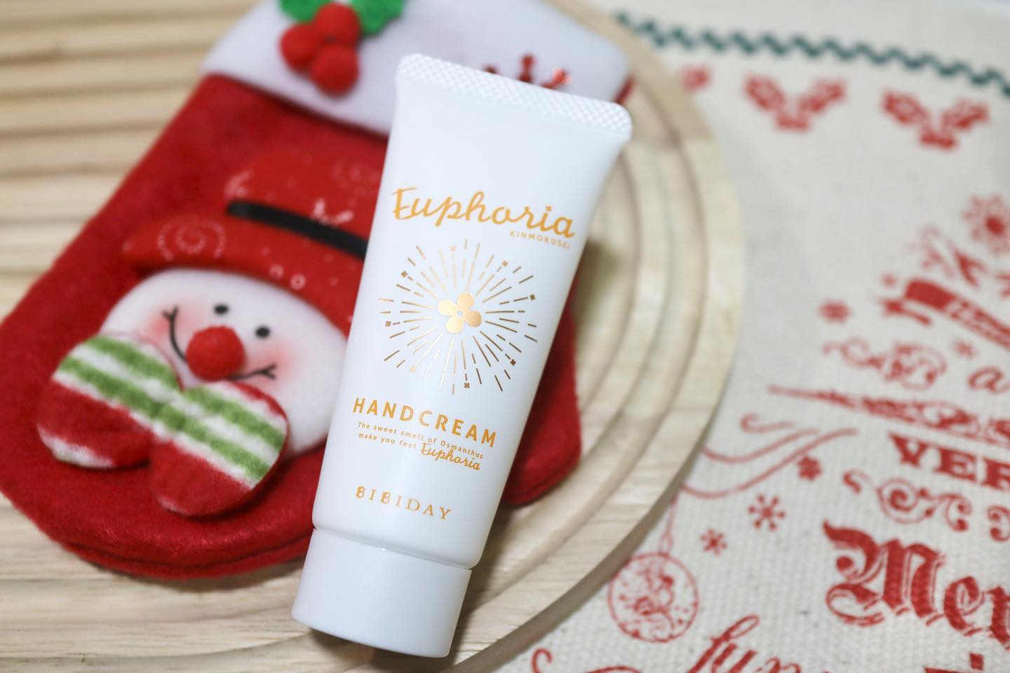 口コミ投稿：💅🏻BIBIDAYEuphoria キンモクセイ ハンドクリームハンドケアだけでなく ネイルケアも…