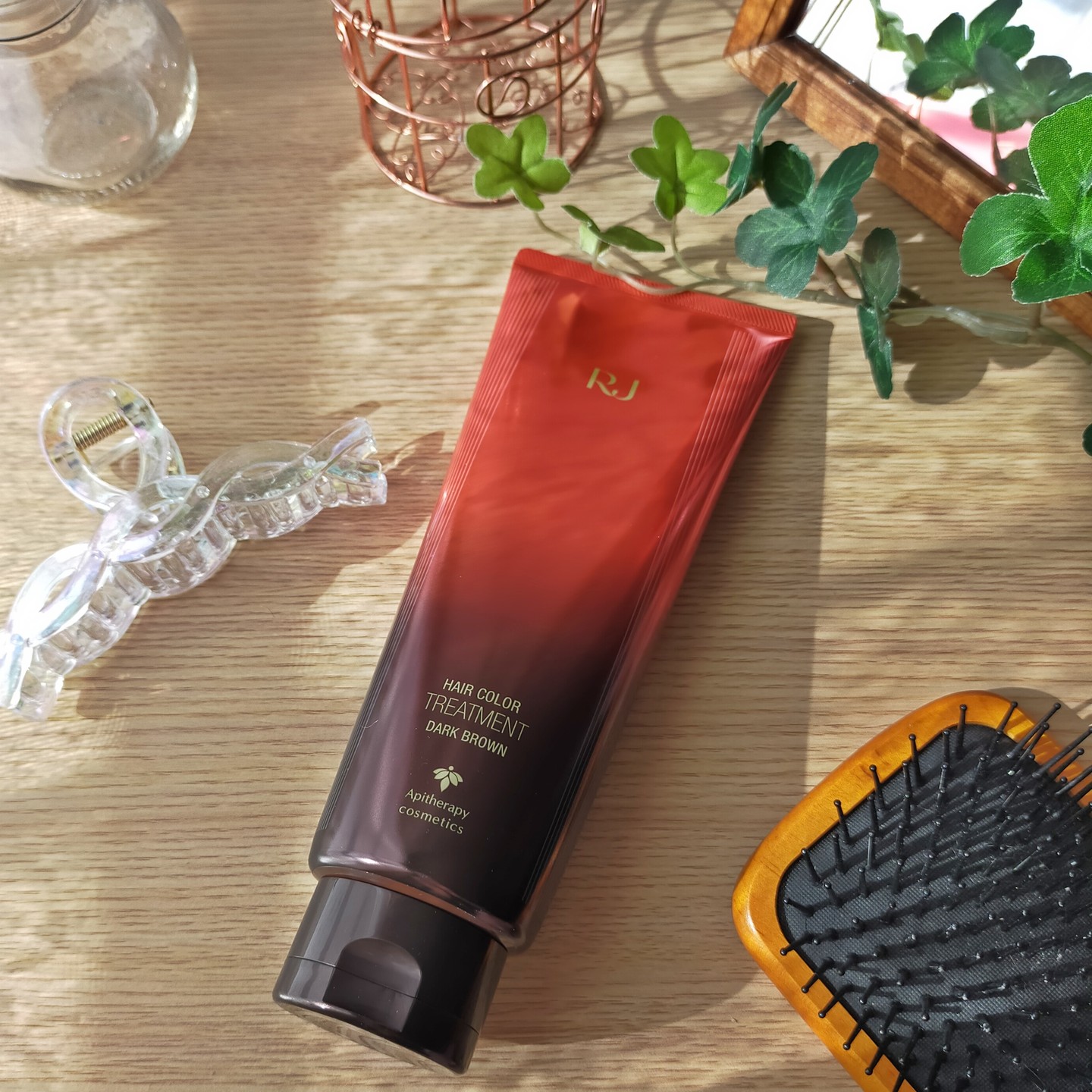 口コミ投稿：RJヘアカラートリートメントダークブラウンを使ってみてまず思ったこと✅一回目でもそ…