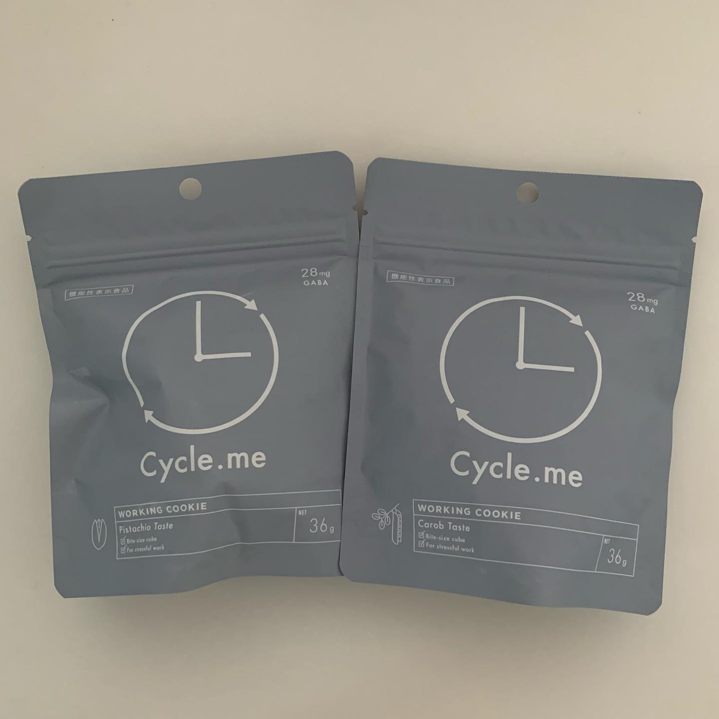 口コミ投稿：♡この度は @cycle.me_official 様よりワーキングクッキー(ピスタチオ、キャロブ)2種…