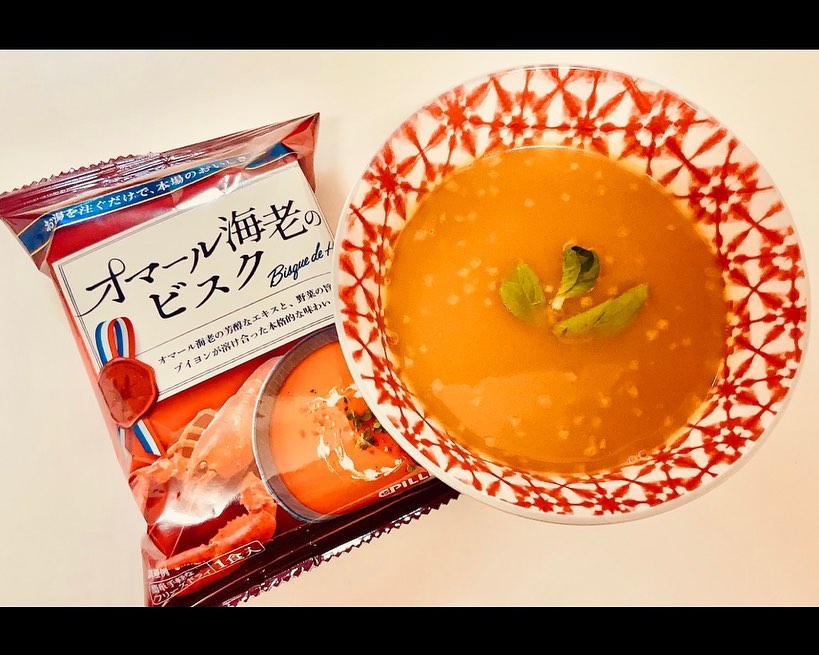 口コミ投稿：✴︎ピルボックスジャパン商品名：オマール海老のビスクフリーズドライ食品　10食　¥33…