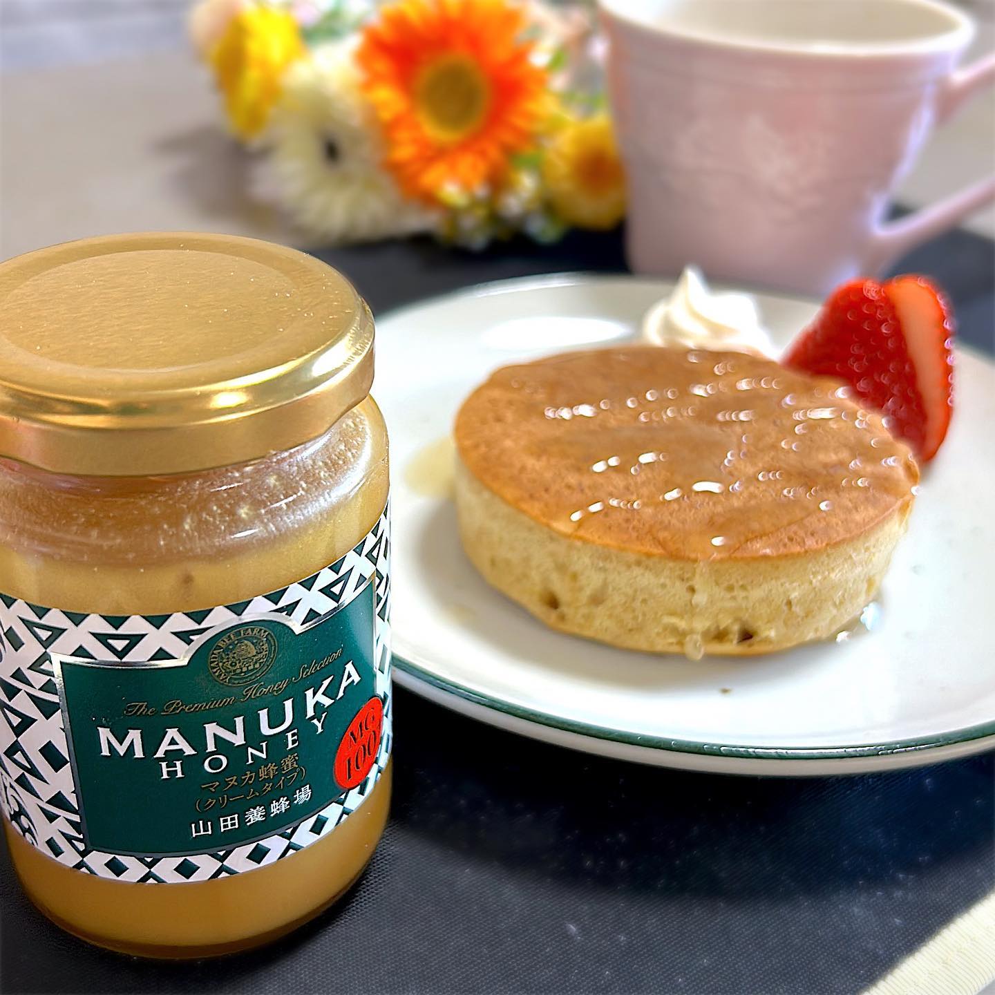 口コミ投稿：#お取り寄せ山田養蜂場のマヌカハニー🐝マヌカハニーって、強い抗菌作用や豊富なミネ…