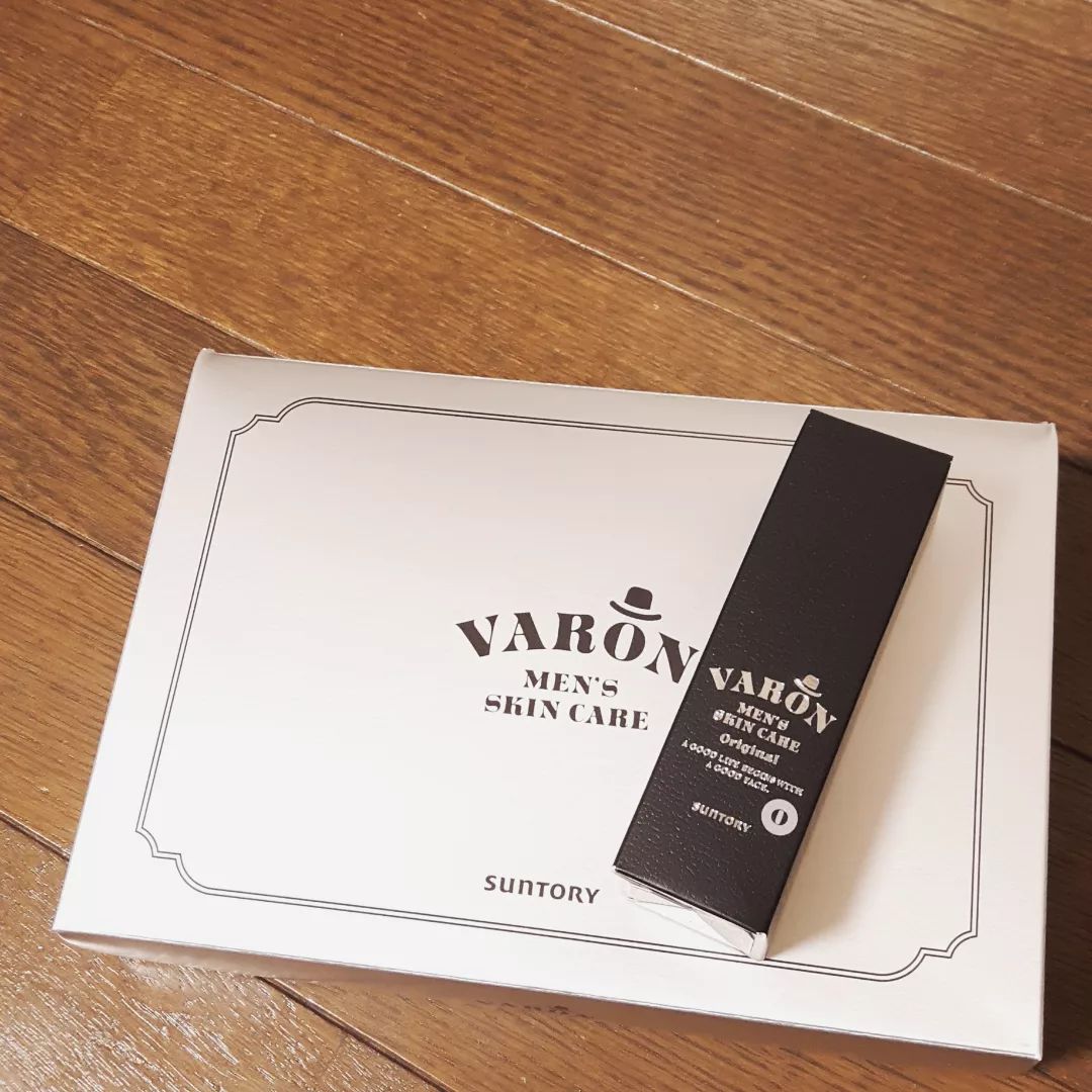 口コミ投稿：✩.*˚⁡⁡⁡⁡サントリー  VARONメンズスキンケアのモニターに応募、当選したので旦那はん…