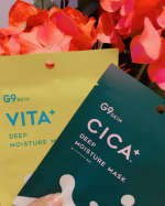 G9 SKIN CICA MOIST MASKとVITA+ DEEP MOISTURE MASK  をお試ししました。CICA MOIST MASKはマスクによる肌トラブルや、ゆらぎ肌でお困り…のInstagram画像