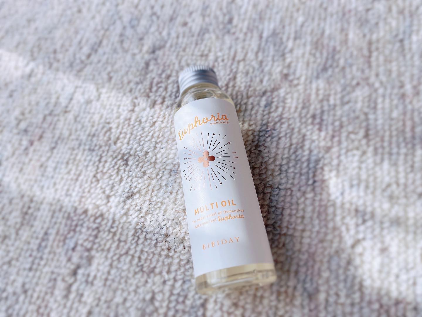 口コミ投稿：⁡⁡BIBIDAY・Euphoria キンモクセイ マルチオイル🌿⁡植物由来成分97.5％のマルチオイル…