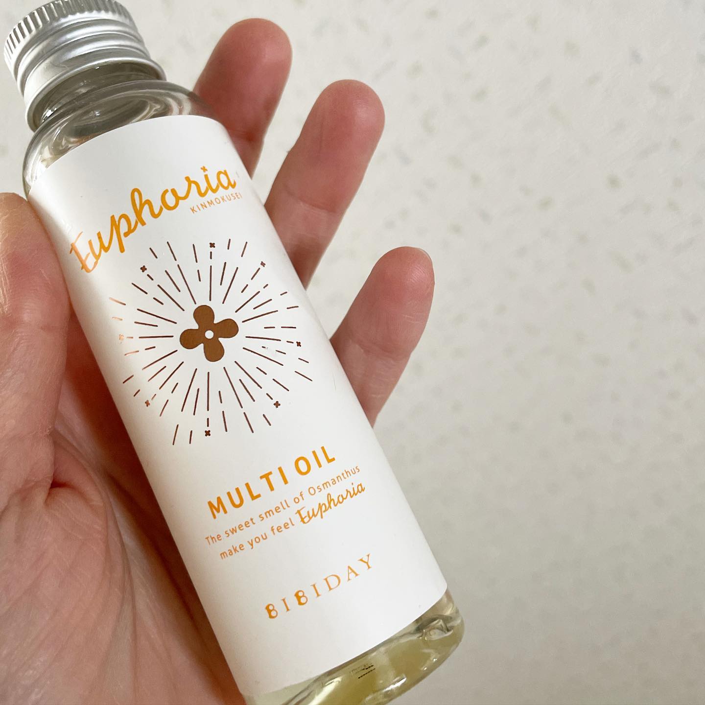 口コミ投稿：🎁髪、肌、爪にも使えるマルチオイル🥰BIBIDAY キンモクセイ マルチオイル (100ml)キン…