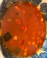 #ガスパチョ #トマトスープ #ホットガスパチョ #HOTガスパチョ #冷製スープ #スープレシピ #スペイン #フリーズドライ #時短レシピ #簡単レシピ #料理好きな人とつながりたい #インスタン…のInstagram画像
