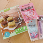 共立食品様のキット商品を使って生チョコサンドクッキーを作りました🍫あまりお菓子作りをしない私には少しハードルが高いものが届いてしまったなと思っていたのですが、箱に作り方動画のQRコードが載ってある…のInstagram画像