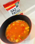 namipresent具材たっぷりで美味しい#ガスパチョ #トマトスープ #ホットガスパチョ #HOTガスパチョ #冷製スープ #スープレシピ #スペイン #フリーズドライ #時短レシピ #簡単…のInstagram画像