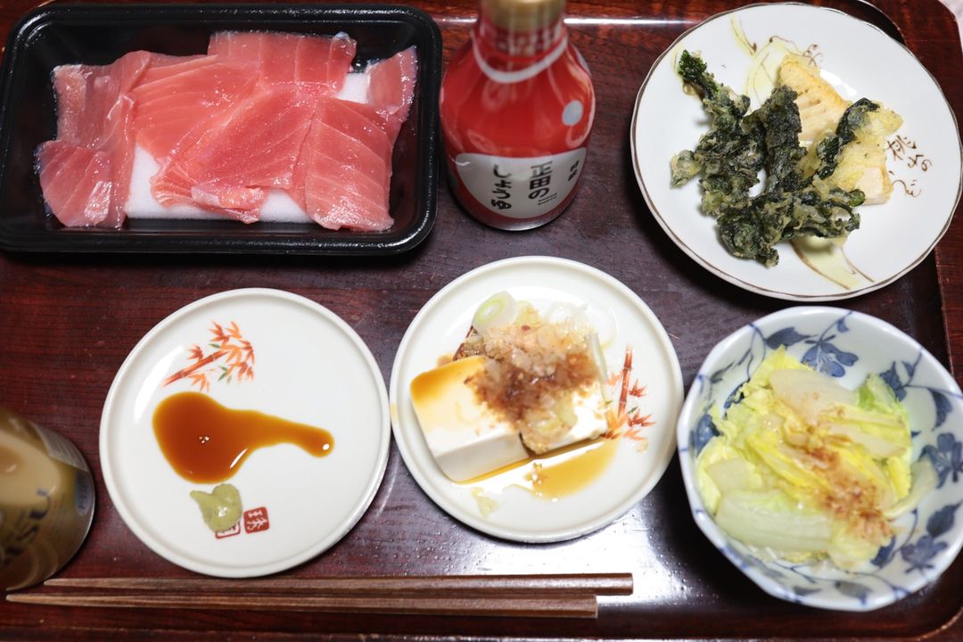 口コミ投稿：正田のしょうゆ特級200mlを使ってお刺身、湯豆腐、お浸しを食べました。味と香りでお…
