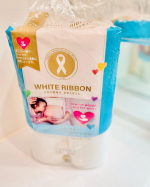 ⁡ホワイトリボントイレットペーパーはホワイトリボン運動の一環として、女性のための支援を行うアストＰＢ商品🌿⁡売り上げの一部が、妊婦を守るジョイセフ・ホワイトリボン運動に寄付されるんだっ…のInstagram画像