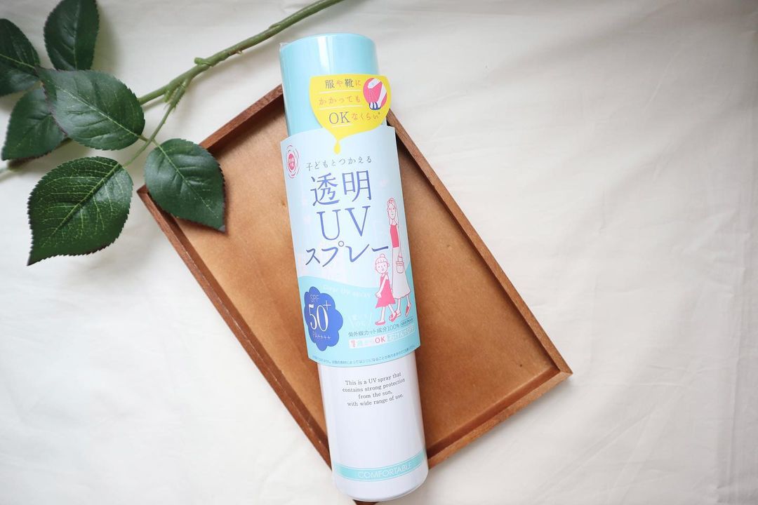 口コミ投稿：.𓍯紫外線予報　透明UVスプレー【SPF50+、PA++++】顔・体・髪まるごとUVケア.ᐟ.ᐟ1歳か…