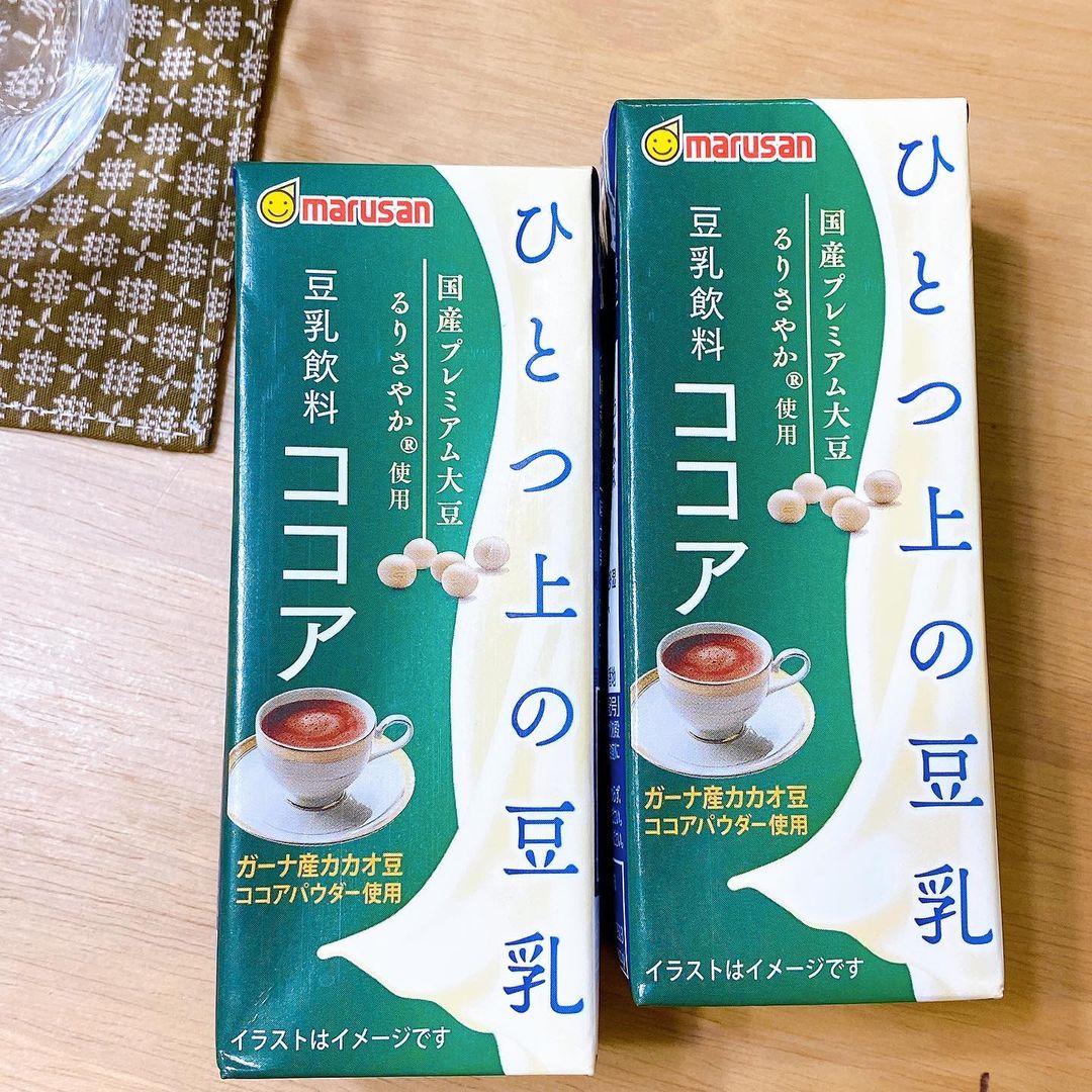 口コミ投稿：＼とっておきの豆乳飲料／marusan マルサン『ひとつ上の豆乳 豆乳飲料 ココア』200mL…