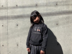 ‎‪𓍯 ‬...シンプルで可愛いパーカー紐が付いていないので怪我の心配もなく通学にもオススメ◎パンツスタイルにもスカートスタイルにも合わせやすいデザインなので娘もお気に入り🤍…のInstagram画像