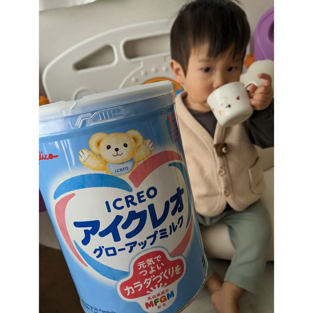 口コミ投稿：🍼👶🥛👦👧江崎グリコ株式会社u0040icreo_officialグローアップミルク・1歳からの元気でつ…