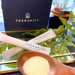 寝る前の新習慣🌙THERAPITY ナイトルーティンにこちらを始めました♡！パッケージがシックでオシャレ✨✨ベッドサイドに置いてもサマになる◎！お水で飲んでもそのまま飲んでもいいみ…のInstagram画像