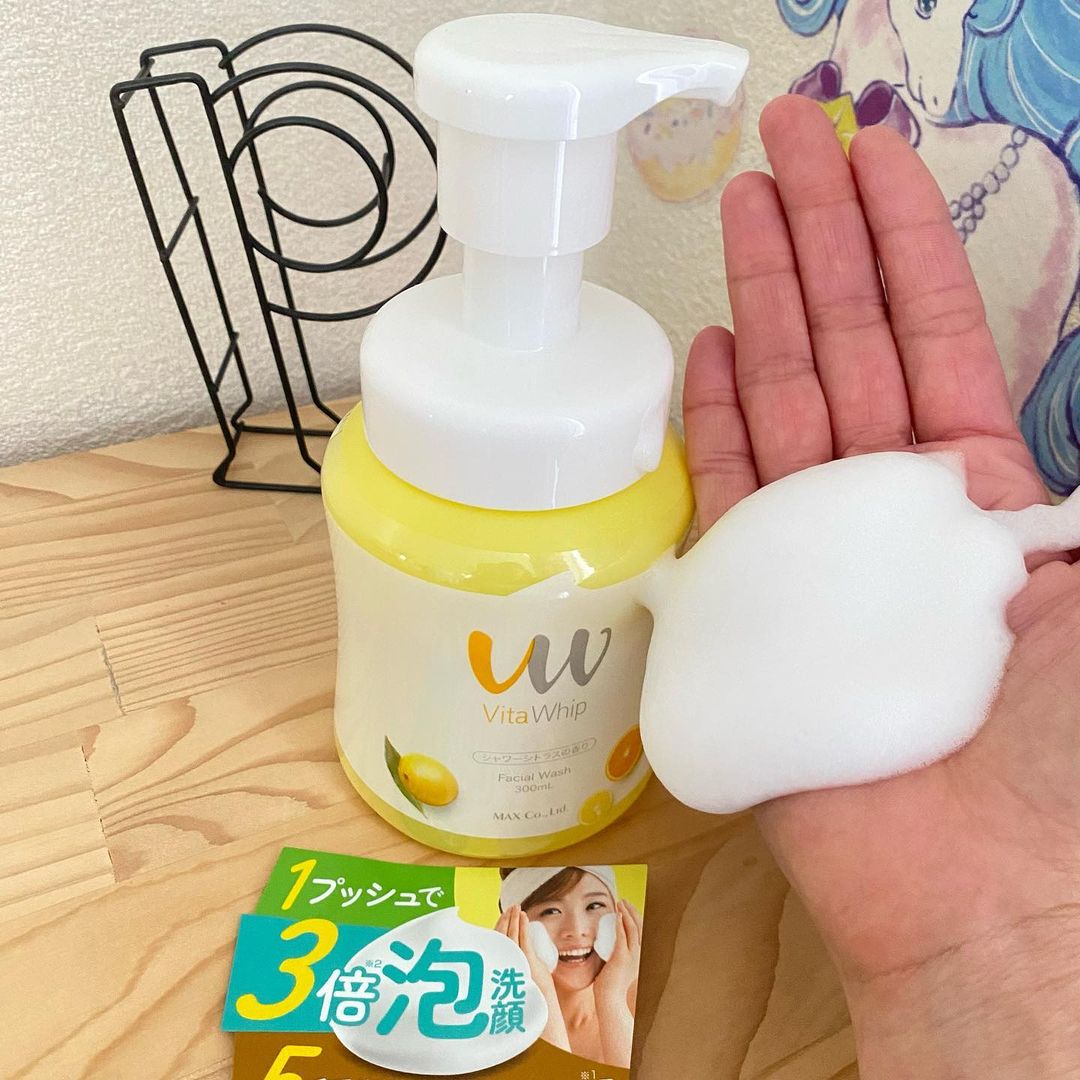 口コミ投稿：＼＼ 2023年3月 #新発売 ／／泡の洗顔料 Vita Whip ビタホイップ 300mlのご紹介です★…