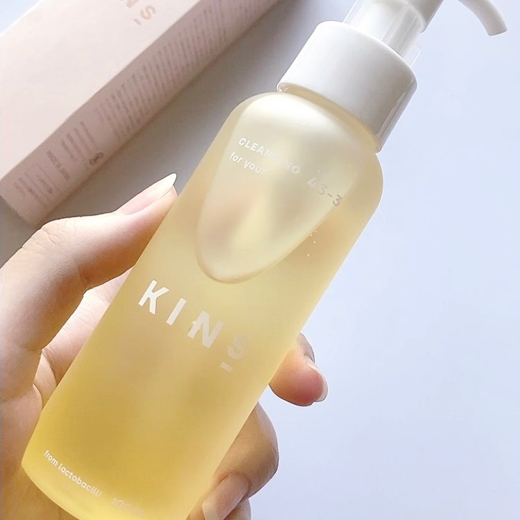 口コミ投稿：♡⁡KINS CLEANSING OIL⁡インスタで見て気になってた！うるおいは残すのにメイクは落と…