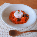 chizuiso.今日のランチはサバカレー🐟カレーだとご飯がいつもの倍はペロリと食べられちゃうから不思議🍛炊き立てご飯だとなおさらすすみます🥄( *´艸｀)パーティーの〆にも喜ばれ…のInstagram画像