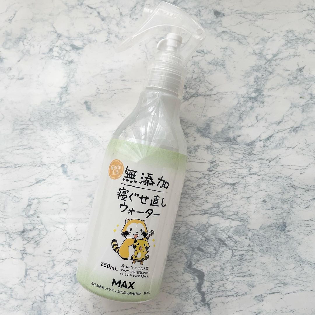 口コミ投稿：無添加　寝ぐせ直しウォーター.🖤250ml.3月に発売された新商品✨5つの無添加で家族みん…