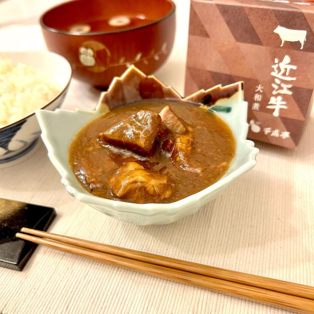 口コミ投稿：千成亭様の『近江牛缶詰 大和煮』をお試しさせていただきました🐄🍚🥢こちらは醤油ベー…