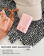 𓆸マザーアンドドータークリアUVスティック SPF50+PA++++【マザーアンドドーター】は『 母と娘をつなぐシェアコスメ』をコンセプトにした新しい形の親子化粧品シリーズを出している…のInstagram画像