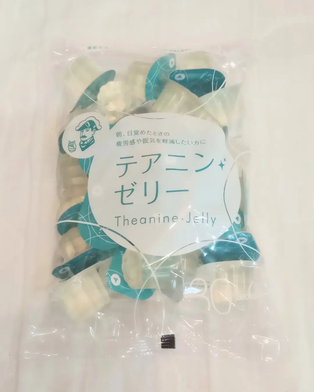 口コミ投稿：テアニン・ゼリー質の良い睡眠（朝、目覚めた時の疲労感や眠気を軽減）を サポートす…
