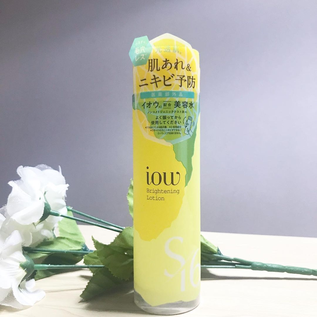 口コミ投稿：【iow配合美容水 医薬部外品】4/10新発売！ロゼットのイオウ研究から誕生した『iow』…