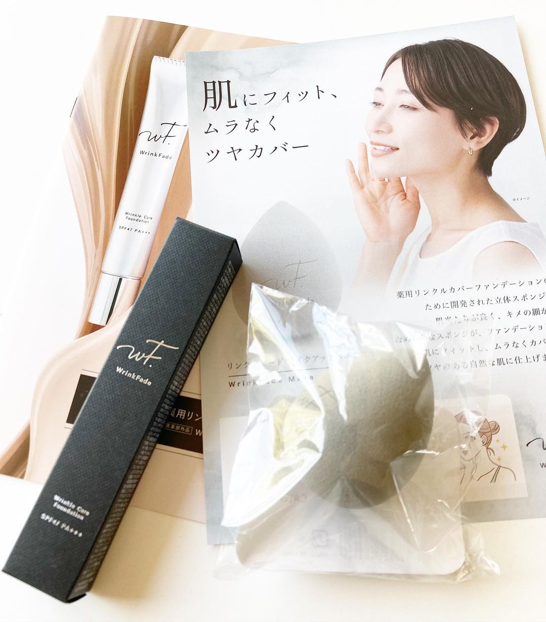 口コミ投稿：#WrinkFade #リンクフェード #シワ改善ファンデ #シワ改善 #PR #monipla #wrinkfade_…