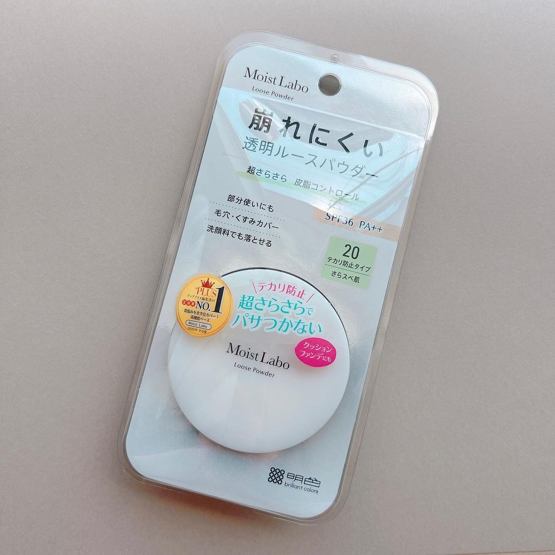 口コミ投稿：❁⃘*.ﾟさらっとな仕上がりが気持ちいい🥰【モイストラボ　ルースパウダー 〈テカリ防止…