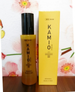 気になるヘアケア事情できるだけ、おしゃれなものでヘアケアしたいと思っています☺ 『KAMIO+』(カミオタス） プッシュポンプタイプのヘアケア用品です黄色い派手な第一印象密…のInstagram画像