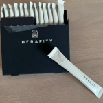 日本予防医薬『THERAPITY（セラピティ）』.コエンザイムQ10配合の最新インナーケアサプリ✨粉のサプリですがすっと溶けるのでお水無しでも飲むやすい👍お味はオレンジっぽいような感じでちょ…のInstagram画像