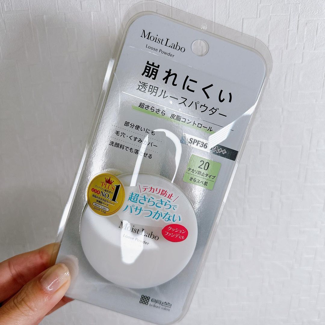 口コミ投稿：.☑︎ モイストラボ　ルースパウダー 〈テカリ防止タイプ〉　　　u0040meishoku_corpor…