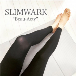 ...SLIMWARK Beau-Acty『美脚＆美尻レギンス』...はいた瞬間、サイズダウン！脚全体を美しく引き締めて運動時も理想のスタイルを叶える着圧レギンス。..✔スタ…のInstagram画像
