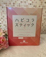 ハピコラスティック😆💕最初、勝手にゼリーだと勘違い😂　コラーゲン飲料です🥰元々乾燥肌ですが、年々年齢には抗えず、インナーケアが必須だと感じてます❣️乾燥ケアやエイジングケアしたい！とゆう方に…のInstagram画像