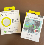 〈スマートタグ　DIGL〉万が一に備えて…紛失防止スマートタグを息子の自転車につけてみました✨マジックテープで簡単に取り付けしてiPhoneの「探す」アプリで設定も簡単にできました✨…のInstagram画像