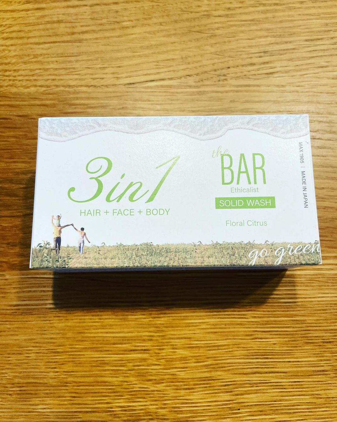 口コミ投稿：株式会社マックス様の「The BAR 3in1 SOLID WASH」をお試しさせて頂きました😊The BAR…