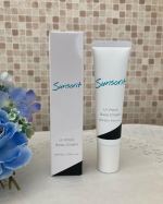 サンソリット🥰U・VlockベースクリームSPF50+ PA++++使ってみました😉🌸さまざまな環境ダメージや、ちり・ほこり・花粉からお肌をガード💓乳液みたいな柔らかいテクスチャーで、…のInstagram画像
