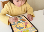 あの有名な！ u0040gakkenyoujiwork さまからアプリがリリースされました˗ˏˋ 📕📱 ˎˊ˗⁡３・４・５歳幼児向けの知育アプリ学研の幼児ワーク できるかな～もじかずちえ〜ダ…のInstagram画像