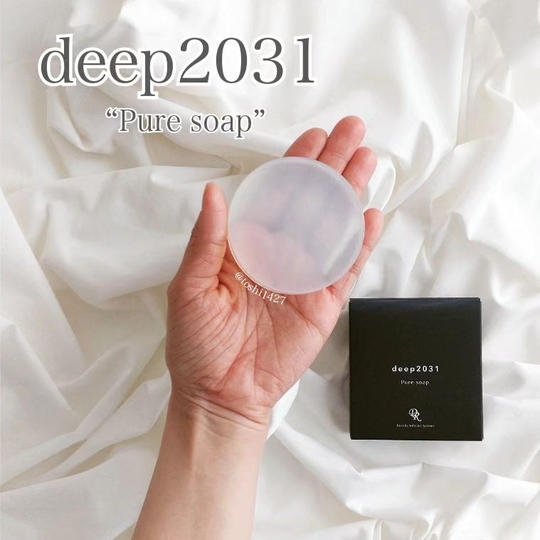 口コミ投稿：...deep2031『Pure soap』...深い海の恵みと発酵の知恵で洗い上げる。100％肌のため…