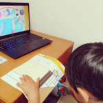 chizuiso.ベビーパークさんの通信英語育児を初めて1週間♡3日目位から子供がたまに英語風にしゃべりだすようになりました( *´艸｀)💕フラッシュカードでは好きな海の生き物をどんど…のInstagram画像