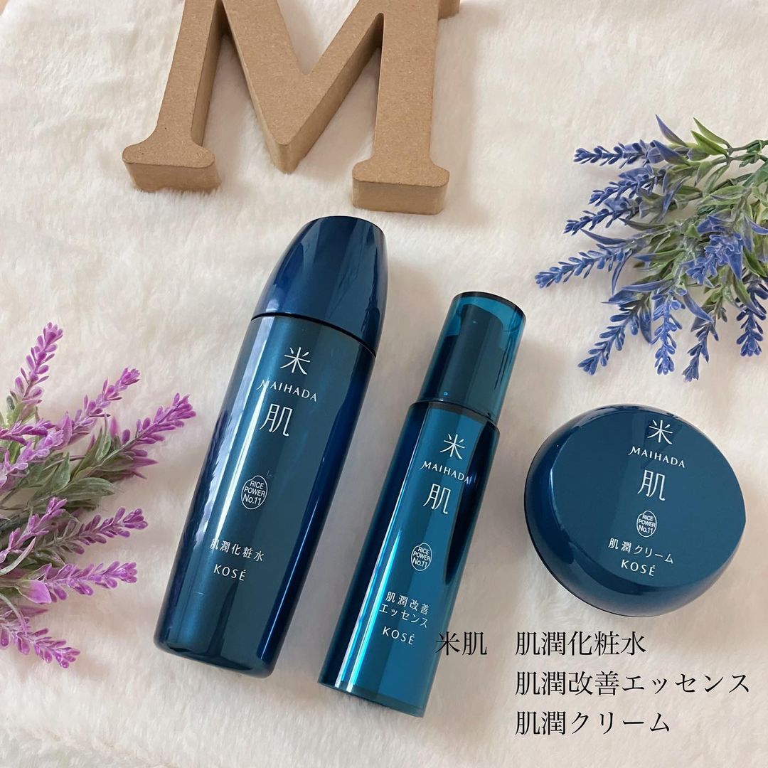 口コミ投稿：【米肌 肌潤化粧水・肌潤改善エッセンス・肌潤クリーム 】・私がもうずっと前から大…