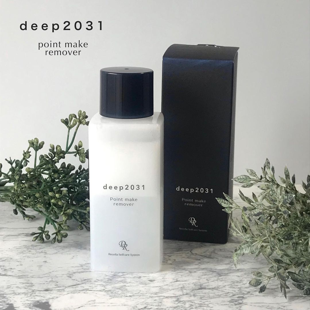 口コミ投稿：🌿 ポイントメイクリムーバー deep2031 振って使う2層式のポイントメイクリムーバーで…