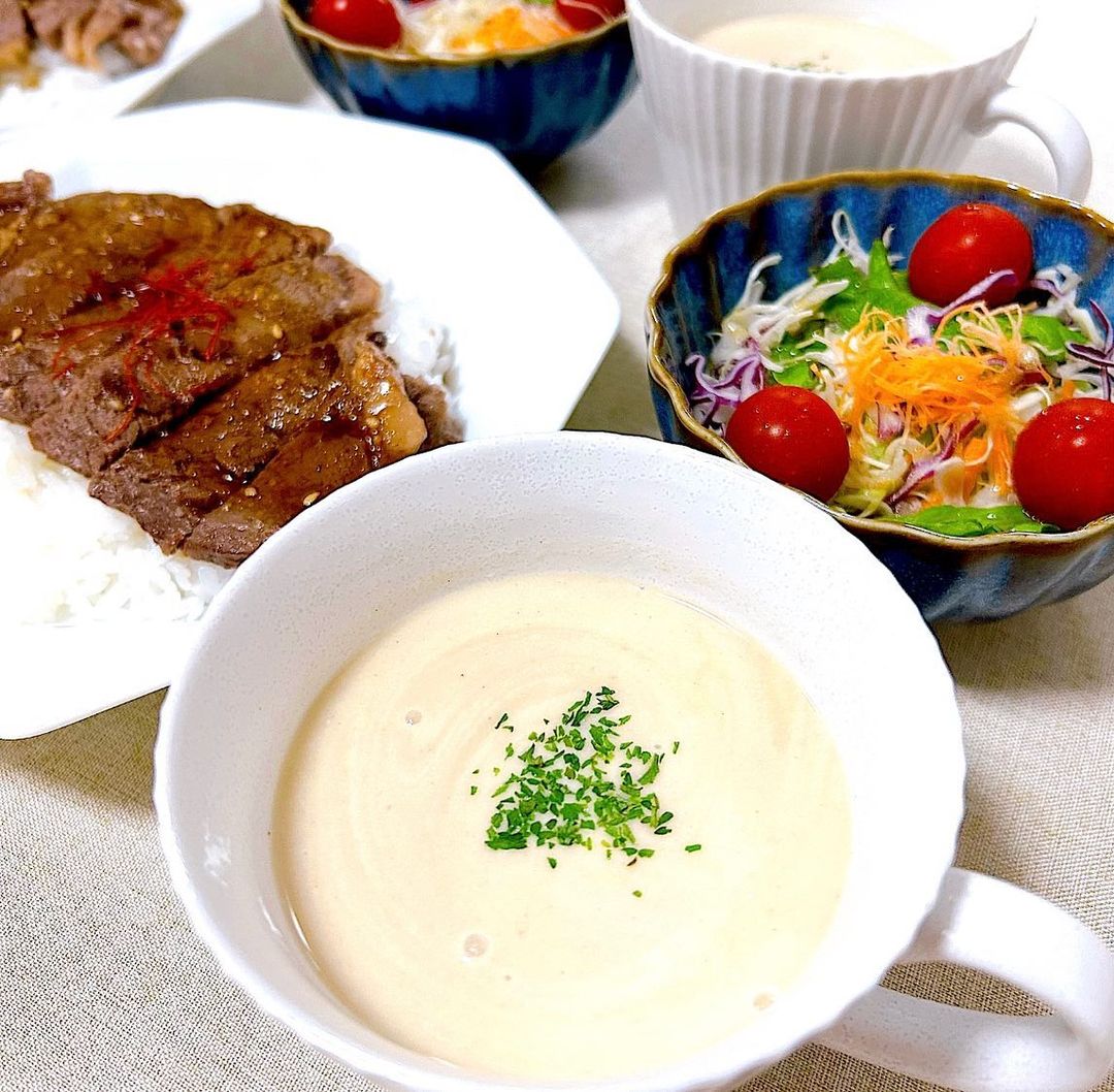 口コミ投稿：清水食品 様のシェフズリザーブ 北海道産たまねぎ冷たいクリームスープ（2袋）モニプ…