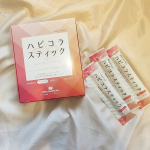 新田ゼラチンダイレクト様の✨ハピコラスティック✨甘くて飲みやすい♫アップル味てわ美味しくメンテナンス🍎肌のうるおいを保持&肌の弾力を保持2つの機能がある機能性表示食品になります♫ステ…のInstagram画像