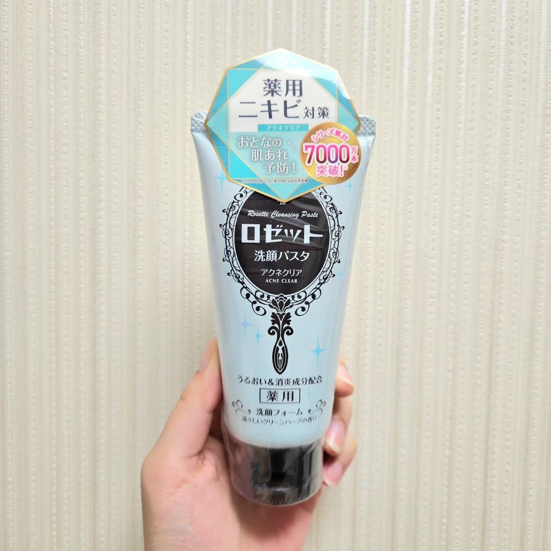 口コミ投稿：ロゼット洗顔パスタ アクネクリアを使ってみた〜！！私の好きな洗顔料でございます✨…