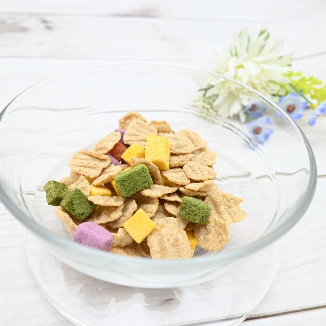 口コミ投稿：SOVE シリアルこちらの大豆と野菜のシリアルを食べてみました。たんぱく質と食物繊維…