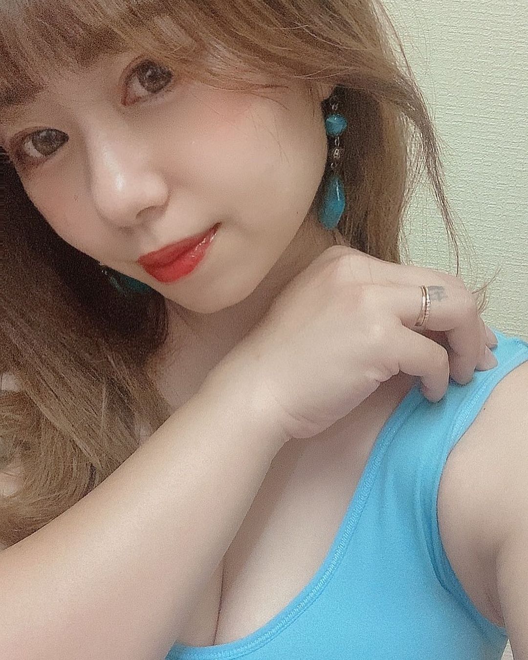 口コミ投稿：海のような夏っぽいアクアブルーが可愛い〜🏖🐳🐚大好きなVIAGEのナイトブラ🤍トップもア…